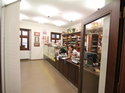 Obchod a pokladna