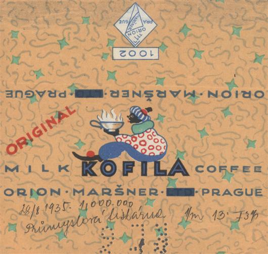 Design Kofily byl zaspán k ochraně 9. 5. 1923 a v téměř nezměněné podobě byl využíván až do roku 1990